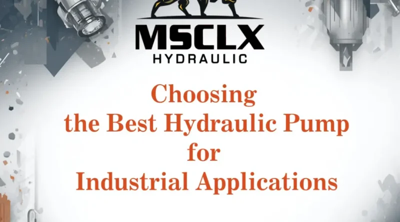 Hydraulic Pump for industrial application